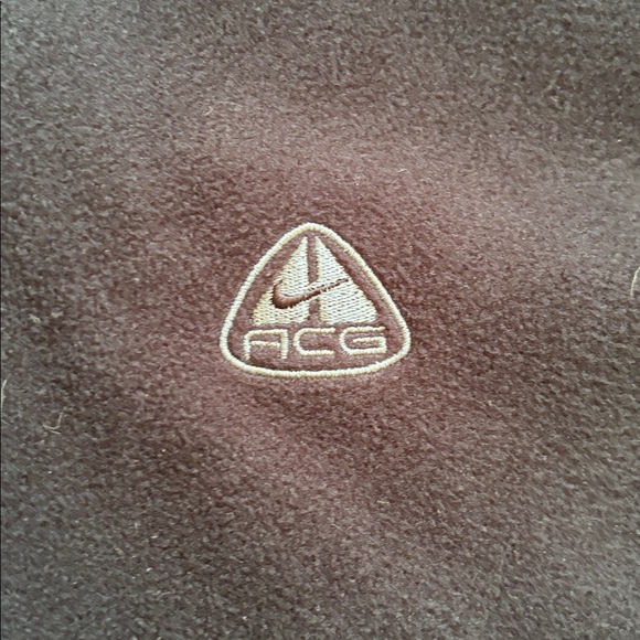 Nike ACG | Vintage Black Fleece Vest Therma Layer 2 Size Large - Picture 4 of 15